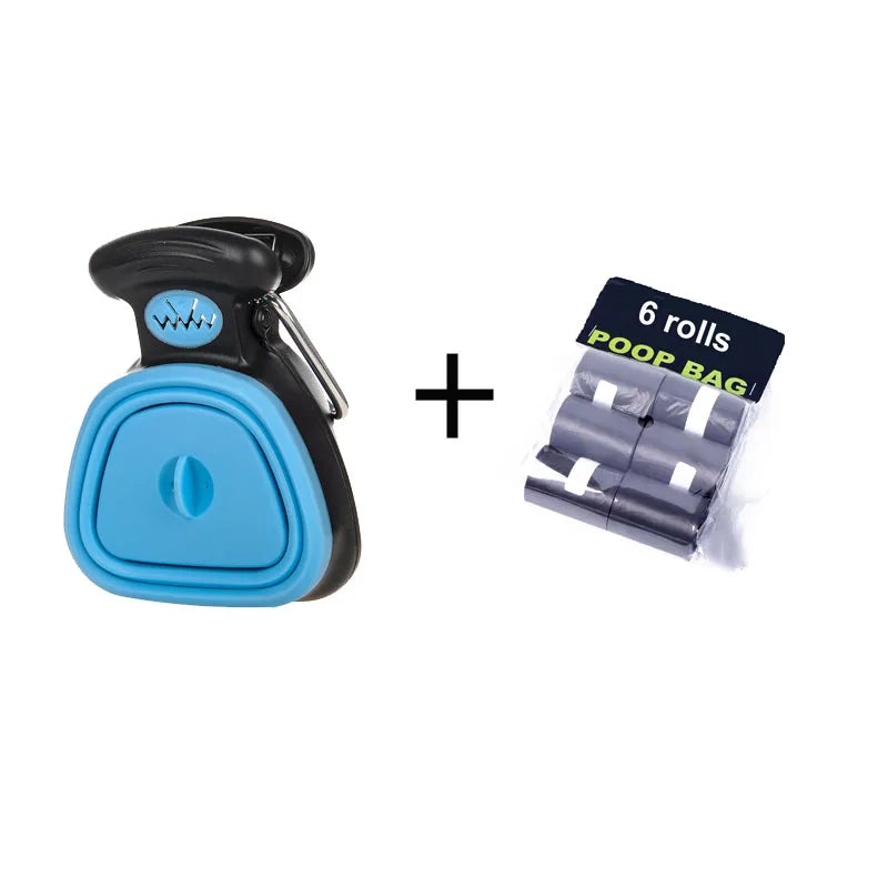 Pelle Ramasse -Crottes Portable pour Chien (avec sacs)