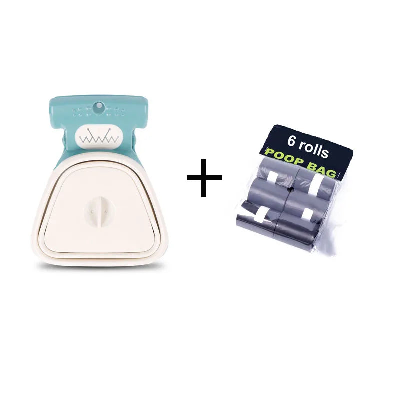 Pelle Ramasse -Crottes Portable pour Chien (avec sacs)