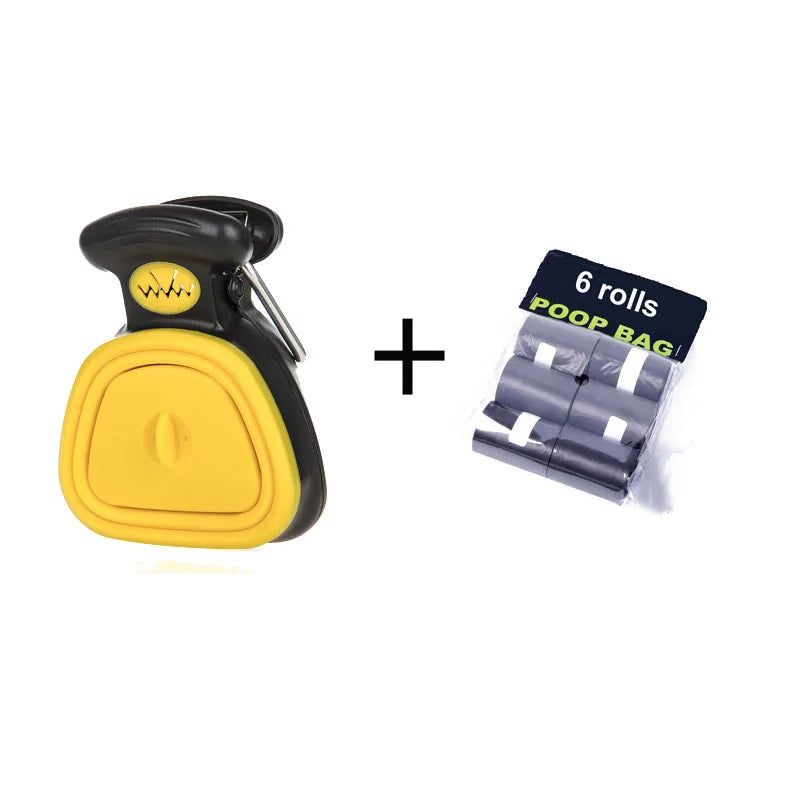 Pelle Ramasse -Crottes Portable pour Chien (avec sacs)