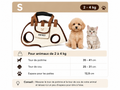 Sac Transport Confort pour Chien & Chat